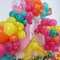 Neon Balloons Arch Kit, Hot Pink Teal Blue and Orange Balloon Garland Kit Rainbow Balloon Summer Tropical Aloha Luau Party Decorations, 18 in Clear Yellow Balloons for Hawaiian Pool Party Decor
